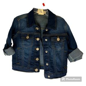 Soho Blue size 4 girls jean jacket